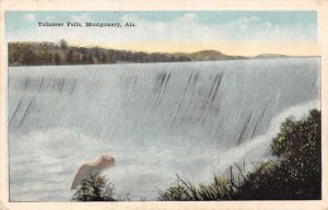Montgomery Alabama Tallassee Falls Scenic View Vintage Postcard AA64665