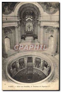 Postcard Old Paris Hotel des Invalides Napoleon's Tomb