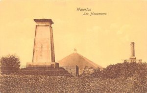 Les Monuments Waterloo Belgium Unused 