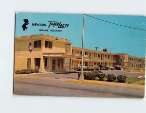 Postcard Newark TraveLodge, Newark, Delaware