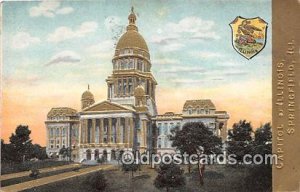 Capitol of Illinois Springfield, Illinois, USA Unused 