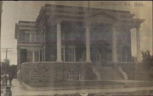 Mitchell SD BPOE Elks Hall c1910 Real Photo Postcard