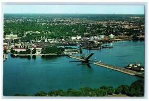 c1960's Lift Bridge Scenic Rideau Route Kingston Ontario Canada Postcard