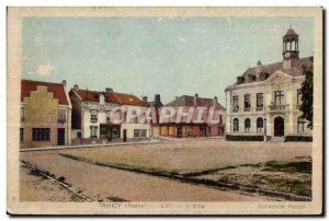 Old Postcard Ormicy Marne The City Hotel