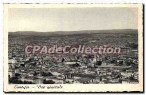 Old Postcard Limoges General view