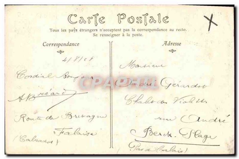 Cliff Old Postcard General view women