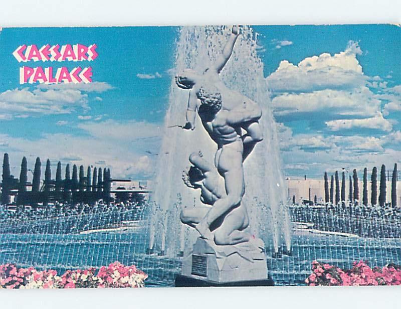 Pre-1980 FOUNTAIN AT CAESARS PALACE JUMPED BY EVEL KNIEVEL Las Vegas NV B0170