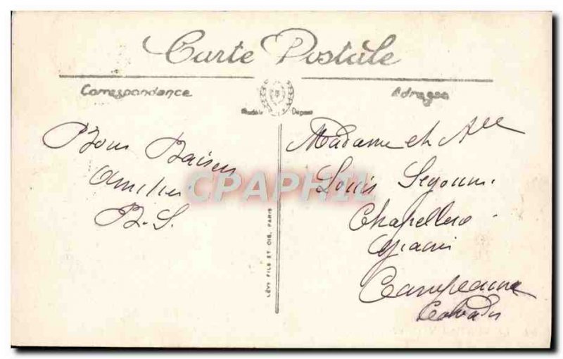 Old Postcard Mont Saint Michel Le Cloitre