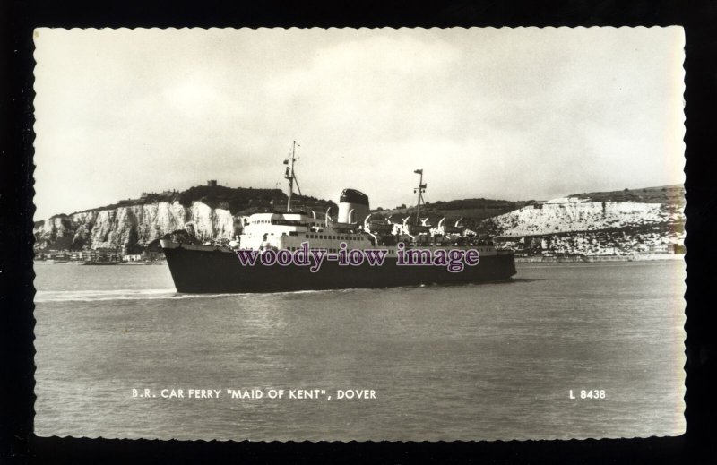 f1448 - British Railways Ferry - Maid of Kent - postcard