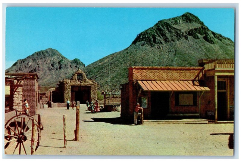 c1960's Old Tucson, General Store, Western Shops, Square Dances at AZ Postcard