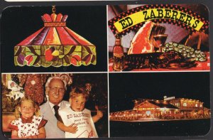 New Jersey WILDWOOD Ed Zaberer's World Famous Restaurant - Chrome