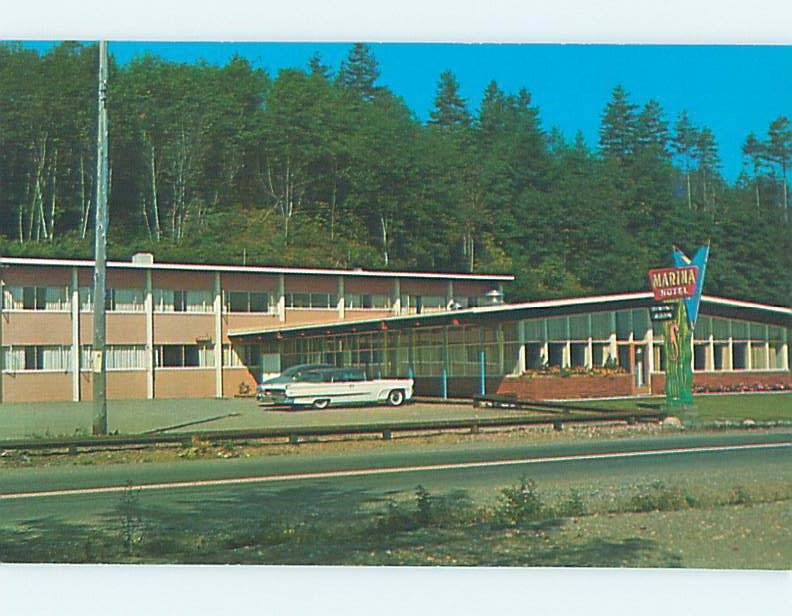 Unused Pre-1980 MOTEL SCENE Campbell River On Vancouver Island BC B6280