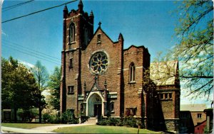 Postcard ON Kitchener St. Matthews Lutheran Church Ad Card for Radio 1960s K60