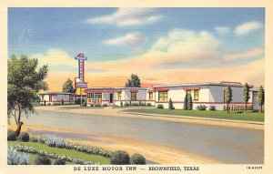 De Luxe Motor Inn - Brownfield, Texas TX  