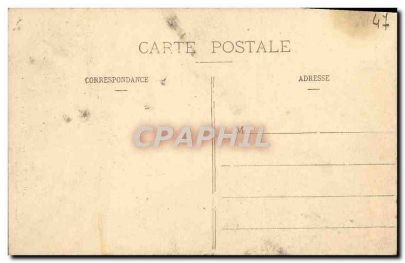 Old Postcard Villeneuve Sur Lot Pujols Gate
