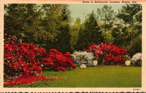 Alabama Mobile Beautiful Scene In Bellingrath Gardens Curteich