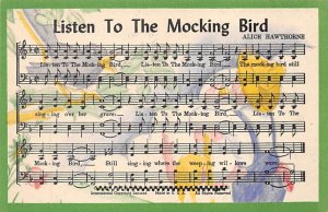 Listen To The Mocking Bird Music Related Unused 