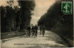 CPA MONTARGIS Les Cyclistes du 82e de Ligne (864434)