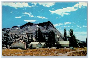 Yosemite California CA Postcard National Park Vogelsang High Sierra Camp c1963