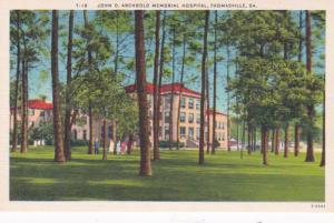 Georgia Thomasville John D Archibold Memorial Hospital