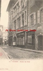 France, Valence, Maison Des Tetes, Exterior View, No 18