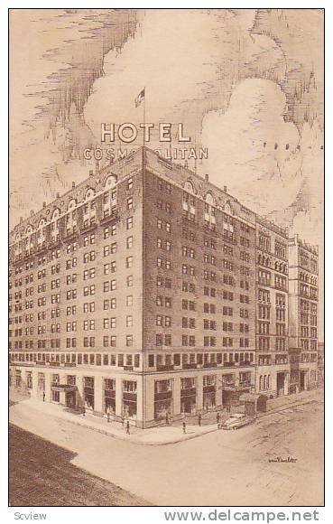 Cosmopolitan Hotel, Denver, Colorado,PU-1949