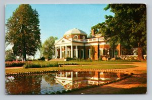 Monticello Home Of President Thomas Jefferson Charlottesville VA Posted 1959