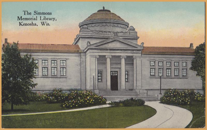 Kenosha, WIS., The Simmons Memorial Library - 