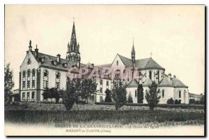 Postcard Abbey of La Grande Trappe The Chavel Church Soligny la Trappe Orne