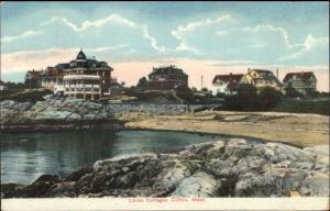 Clifton MA Locke Cottages c1910 Postcard