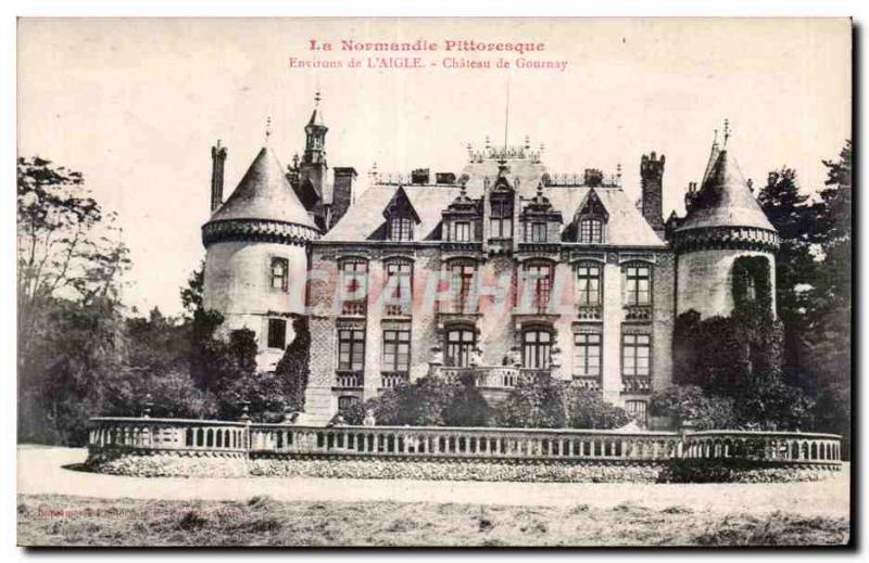 Old Postcard surroundings L AIGLE - Chateau de Gournay