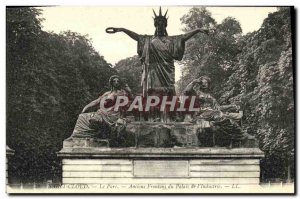 Postcard Old Saint Cloud Veterans Park The pediments of the Industry Palace