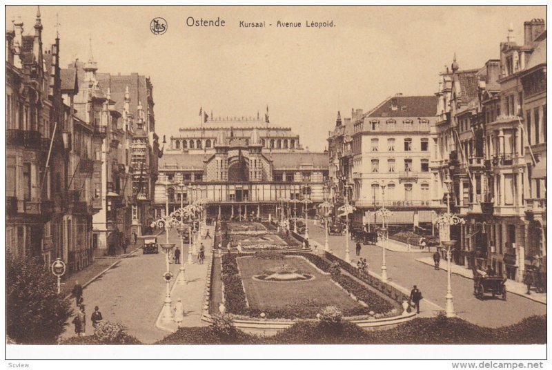 Kursaal, Avenue Leopold, OSTENDE (West Flanders), Belgium, 1900-1910s