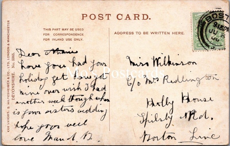 Devon Postcard - London Bridge, Torquay  SW17201