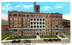 Wheeling, West Virginia - The Ohio Valley General Hospital - c1920