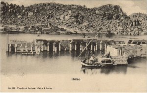 PC EGYPT, PHILAE, Vintage Postcard (B40462)