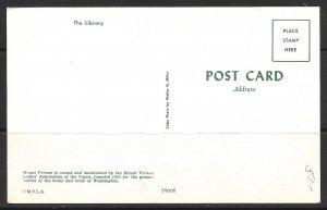 Virginia, Mount Vernon - The Library - [VA-109]