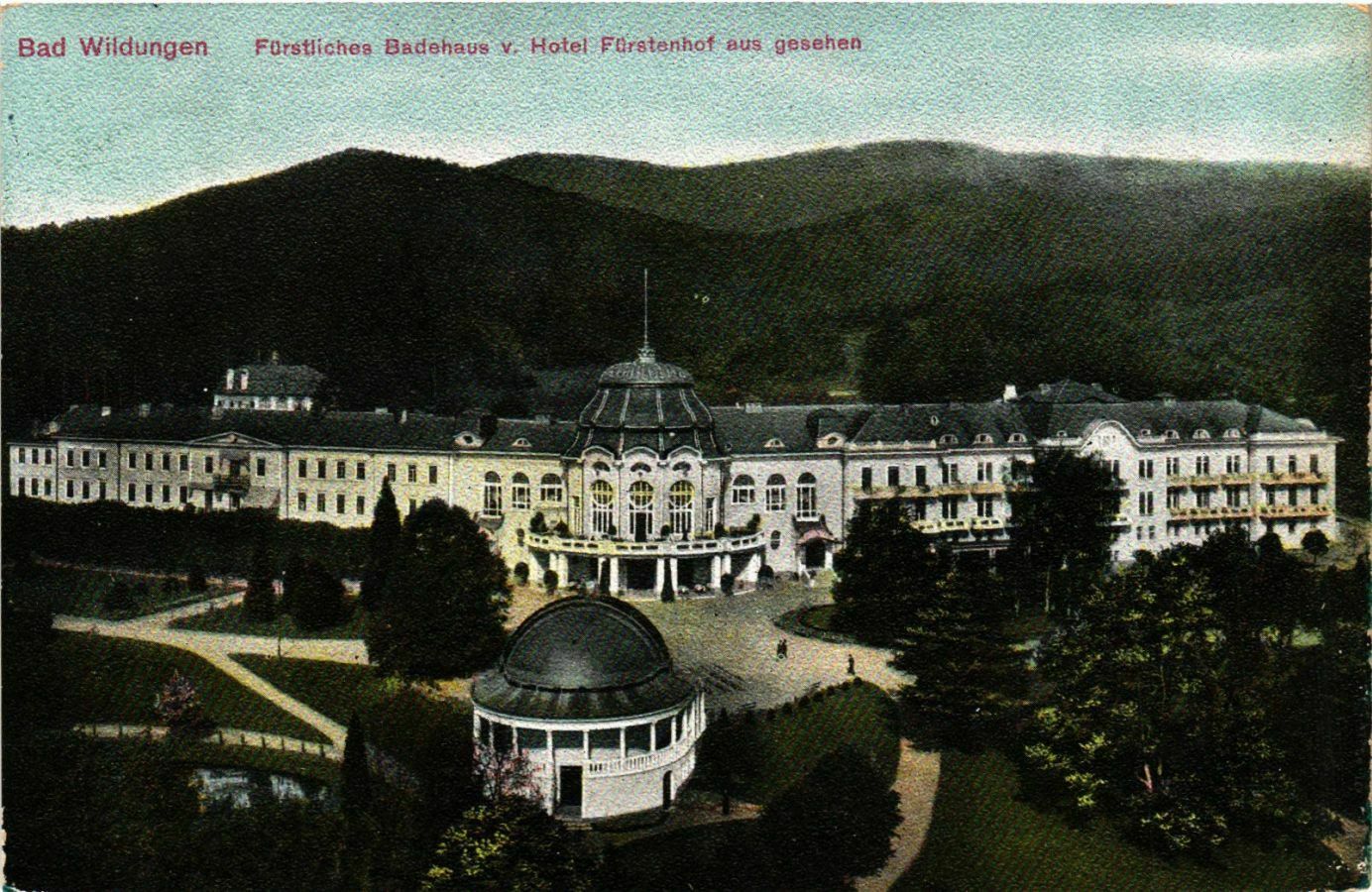 CPA AK Bad Wildungen Furstliches Badehaus GERMANY (899574) United