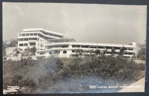 Mint Mexico Real Picture Postcard Hotel Bahia Acapulco Guerrero