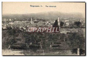 Old Postcard Draguignan General view