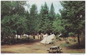 Lavallee Tent & Trailer Park Camp Area , Ontario, Canada , 50-60s