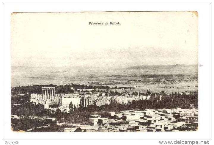 Panorama de Balbek , Lebanon , 00-10s