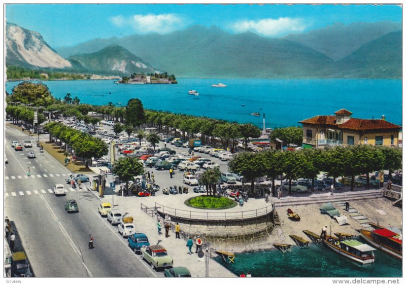 Maggiore Lake, Stresa and Isola Bella, Lombardia, Italy, 50-70s