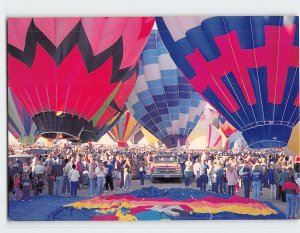 Postcard Hot Air Ballooning, Albuquerque, New Mexico