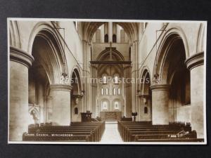 Hampshire WINCHESTER St. Cross Church - Old RP Postcard By W.Scott