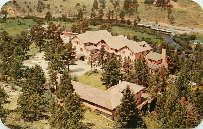 Birdseye Crags Estes Park Colorado Postcard Lodge Sanborn Dexter 20-11810