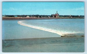 MONCTON The Tidal Bore New Brunswick CANADA Postcard