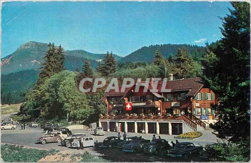 Modern Postcard The paccots s Chatel st denis hotel dt lily