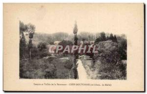 Old Postcard Source and valley of the Boutonne Chef Boutonne 16 km from Melle