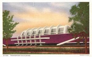 Transpoprt Building - Chicago 1934 Exposition IL, Illinois - Linen